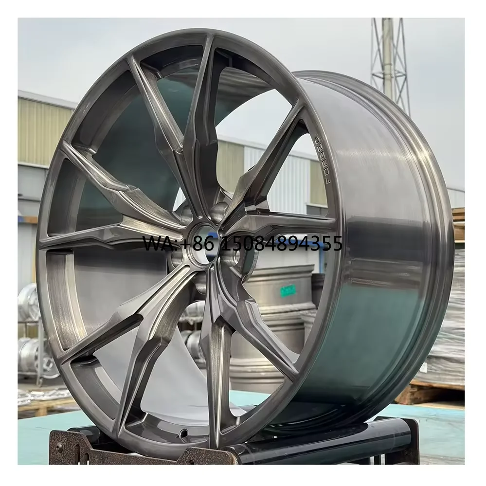 19-22 Inch Alloy Car Wheels 5x112 Brushed Gray Forged Monoblock Wheels Custom Racing Rims for Luxury Car Modification
19-22 Inch Alloy Car Wheels 5x112 Brushed Gray Forged Monoblock Wheels Custom Racing Rims for Luxury Car Modification