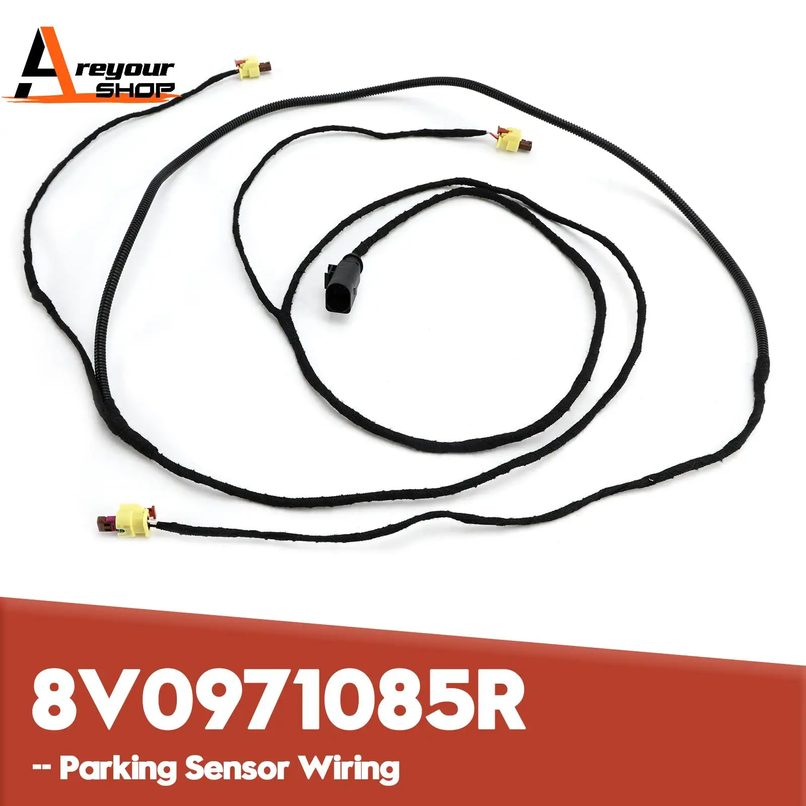 Areyourshop 8V0971085R Parking Sensor Wiring Loom Front With Plugs for Audi A3 8V 2018 2019 2020 2021 2022 2023
Areyourshop 8V0971085R Parking Sensor Wiring Loom Front With Plugs for Audi A3 8V 2018 2019 2020 2021 2022 2023
