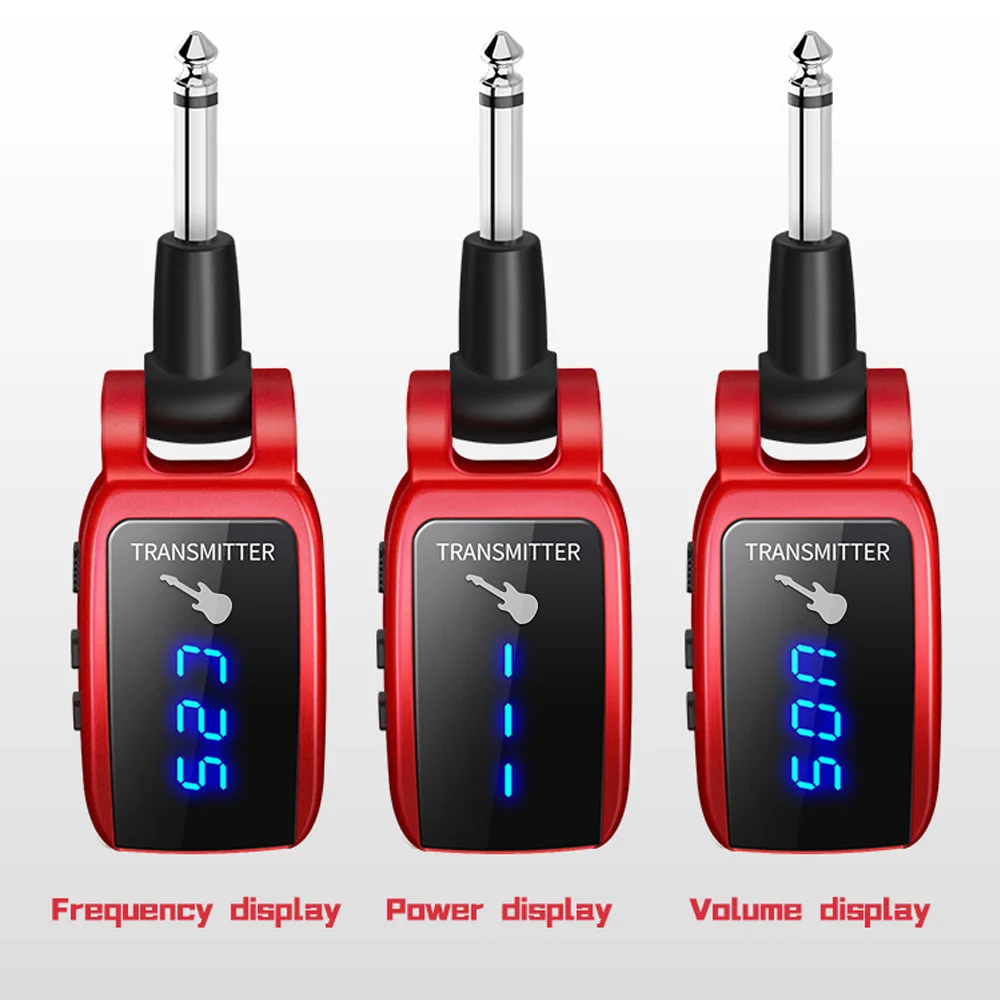 Wireless Guitar System Rechargeable Guitar Transmitter Receiver Set Electric Guitar Bass Pick Up
Wireless Guitar System Rechargeable Guitar Transmitter Receiver Set Electric Guitar Bass Pick Up