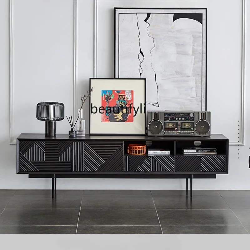 Solid Wood TV Cabinet Small Apartment Home Living Room Furniture Simple Coffee Table TV Cabinet Unit
Solid Wood TV Cabinet Small Apartment Home Living Room Furniture Simple Coffee Table TV Cabinet Unit
