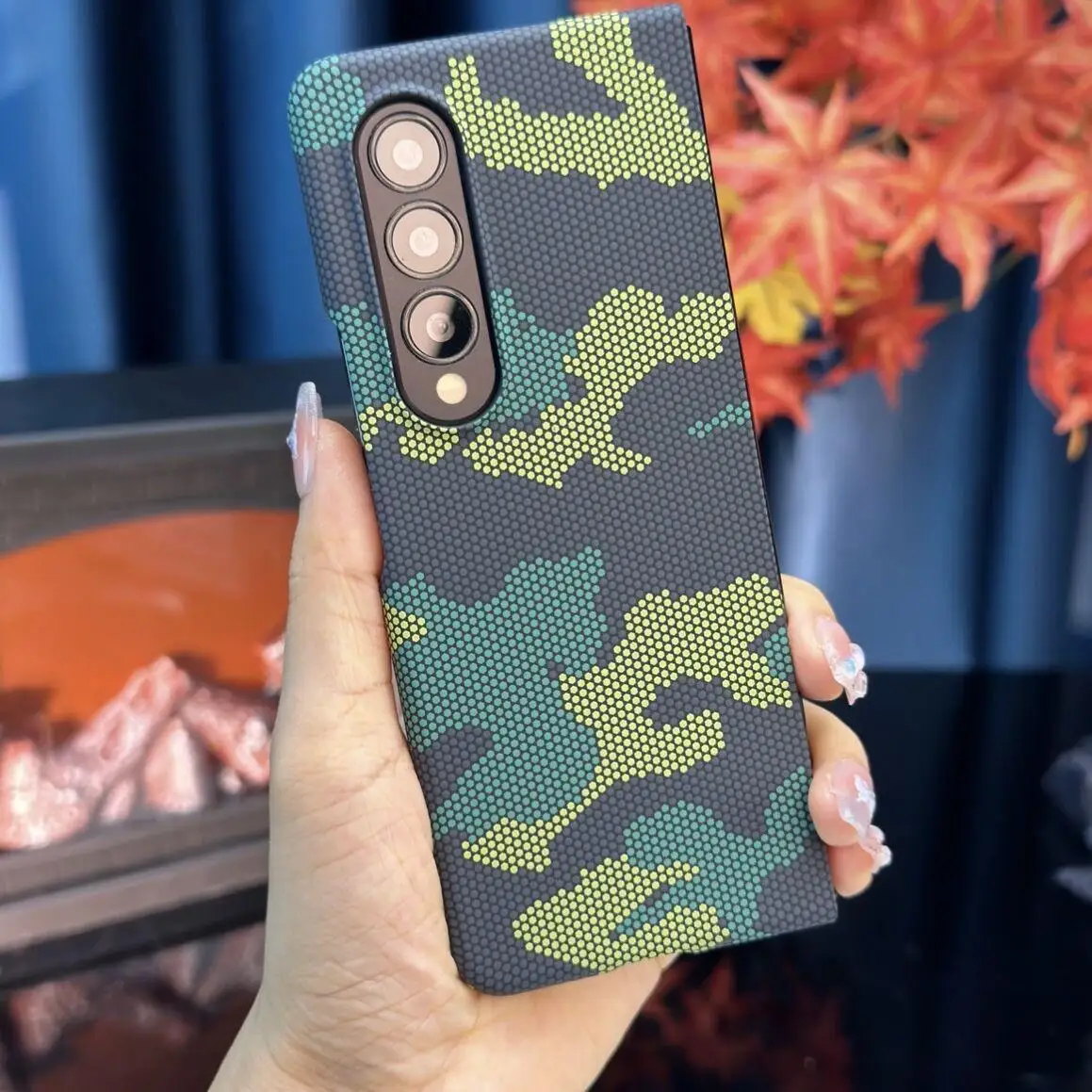 For Samsung Galaxy Z Fold 7 Case Hard PC carbon fiber camouflage Protective Back Cover Case For Z Fold 7 6 5 4 3 Se Phone Shell
For Samsung Galaxy Z Fold 7 Case Hard PC carbon fiber camouflage Protective Back Cover Case For Z Fold 7 6 5 4 3 Se Phone Shell