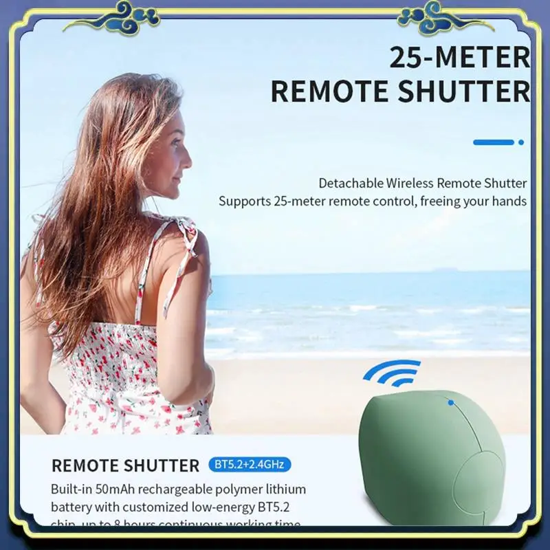 Mobile Phone Camera Aid With Remote Control Anti-Shake Wireless Charging Rotatable Clamp For Versatile Shooting B
Mobile Phone Camera Aid With Remote Control Anti-Shake Wireless Charging Rotatable Clamp For Versatile Shooting B
