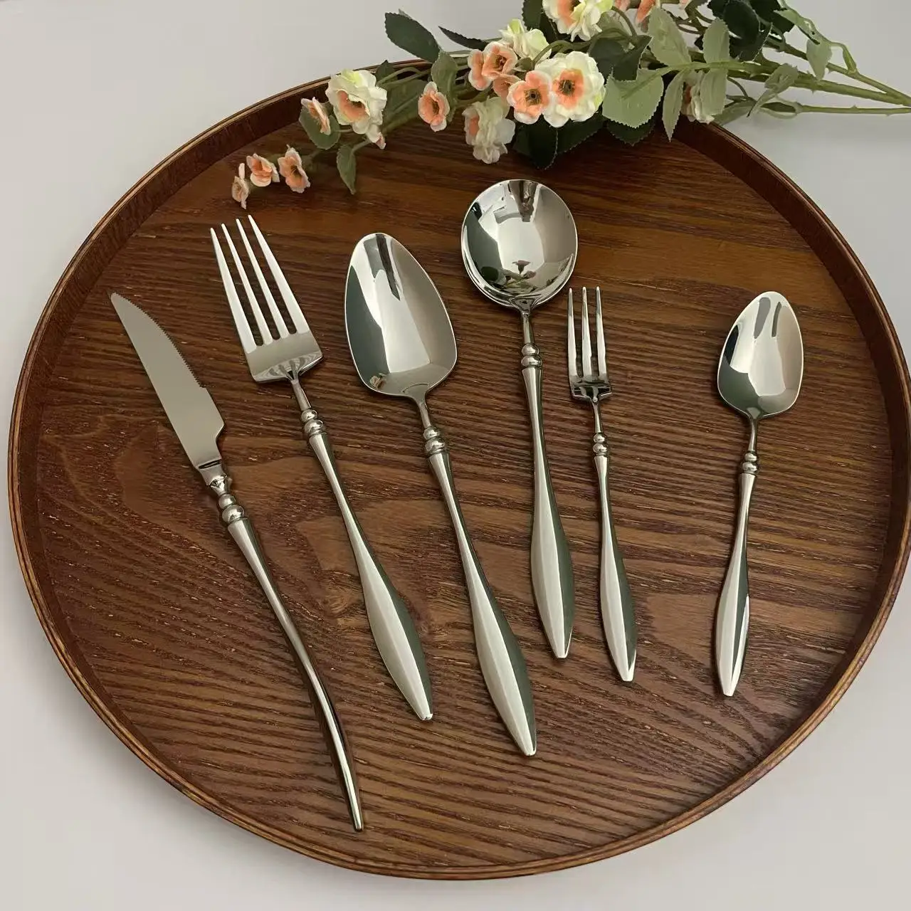 304 Stainless Steel Tableware, Western Style Knife, Fork, Spoon, Home Dining Main Dish, Dessert Spoon, Steak Knife
304 Stainless Steel Tableware, Western Style Knife, Fork, Spoon, Home Dining Main Dish, Dessert Spoon, Steak Knife