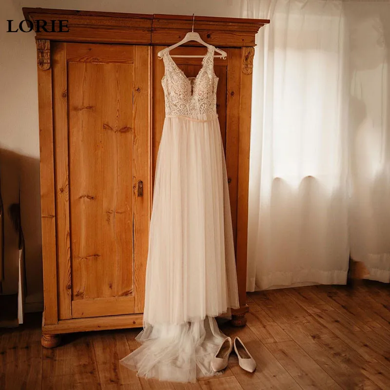 LORIE Bohemian Wedding Dress Sleeveless Lace Bride Dresses Puff Tulle Vintage Lace Appliques Pastrol Wedding Gowns 2024
LORIE Bohemian Wedding Dress Sleeveless Lace Bride Dresses Puff Tulle Vintage Lace Appliques Pastrol Wedding Gowns 2024