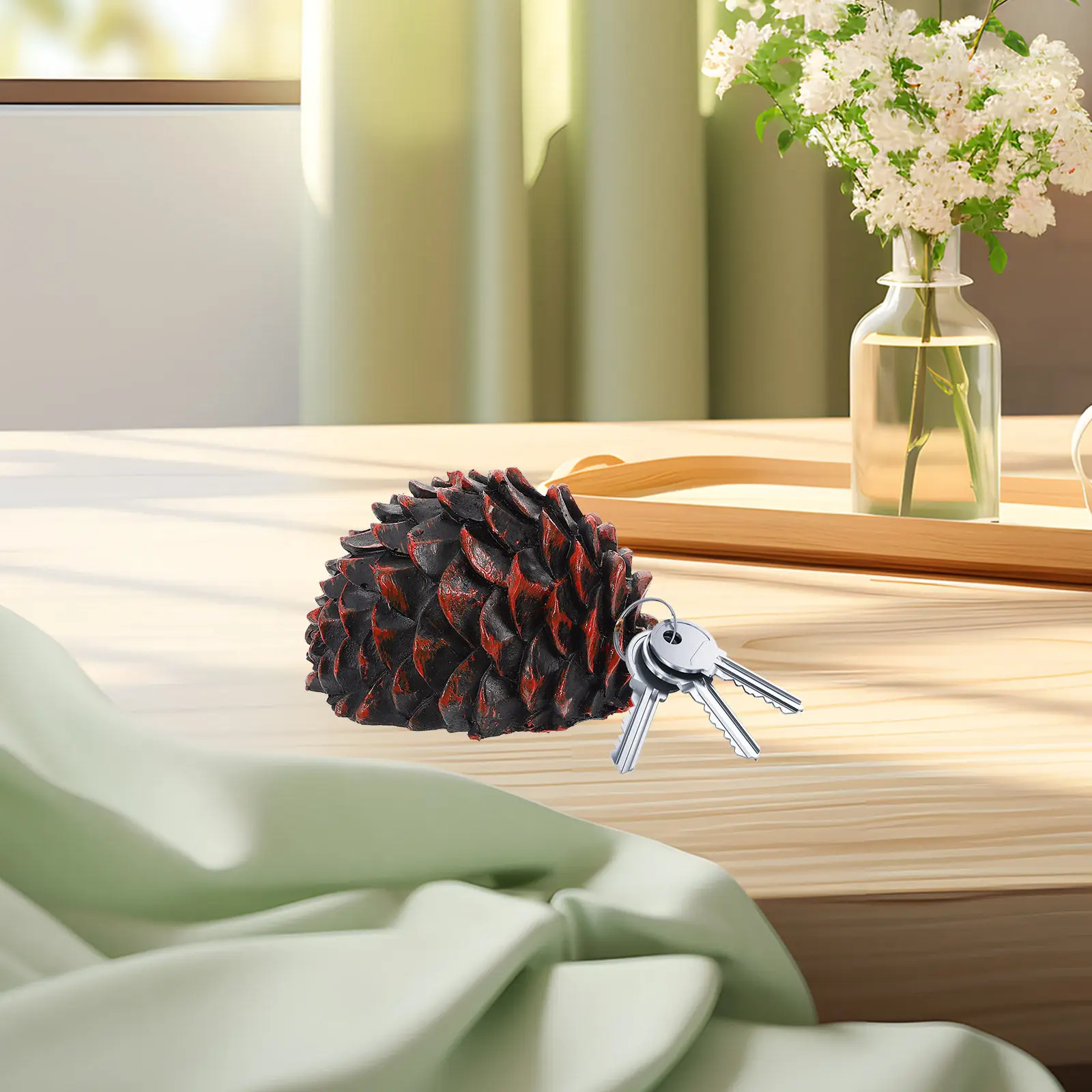 Resin Pinecone Shape Hidden Key Case Large Capacity Durable Yard Key Storage Box Garden Decor Yard Decorations Outdoor
Resin Pinecone Shape Hidden Key Case Large Capacity Durable Yard Key Storage Box Garden Decor Yard Decorations Outdoor