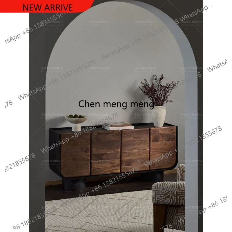 N178 American retro solid wood shoe cabinet entrance integrated household dining side cabinet living room locker
N178 American retro solid wood shoe cabinet entrance integrated household dining side cabinet living room locker