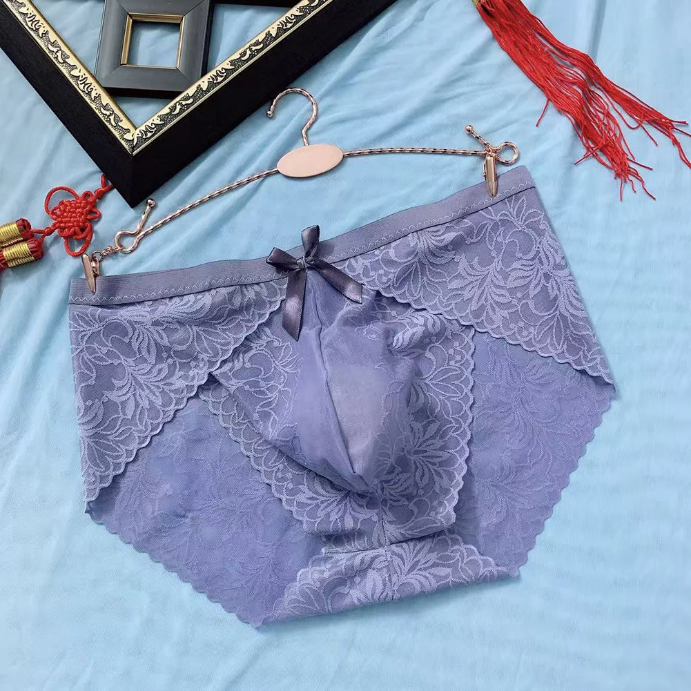 Men's Panties See Through Underwear Breathable Lingerie Seamless Lace Briefs Gay Sissy Bulge Pouch Underpants Stretch Knickers
Men's Panties See Through Underwear Breathable Lingerie Seamless Lace Briefs Gay Sissy Bulge Pouch Underpants Stretch Knickers