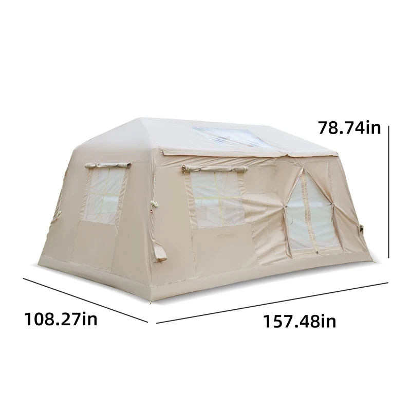 11 ² Large Family Inflatable Tents Camping Instant Tent Camping Beach Party Garden Waterproof 420D Oxford Fabric
11 ² Large Family Inflatable Tents Camping Instant Tent Camping Beach Party Garden Waterproof 420D Oxford Fabric