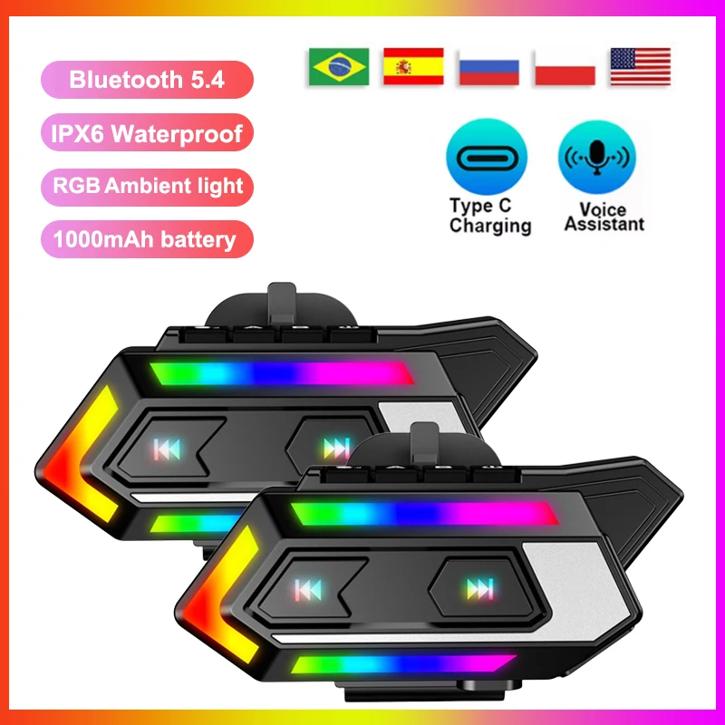 1000mAh Motorcycle Helmet Bluetooth Headset Waterproof Noise Reduction Voice Assistant Motorbike Hands Free Wireless Headphone
1000mAh Motorcycle Helmet Bluetooth Headset Waterproof Noise Reduction Voice Assistant Motorbike Hands Free Wireless Headphone