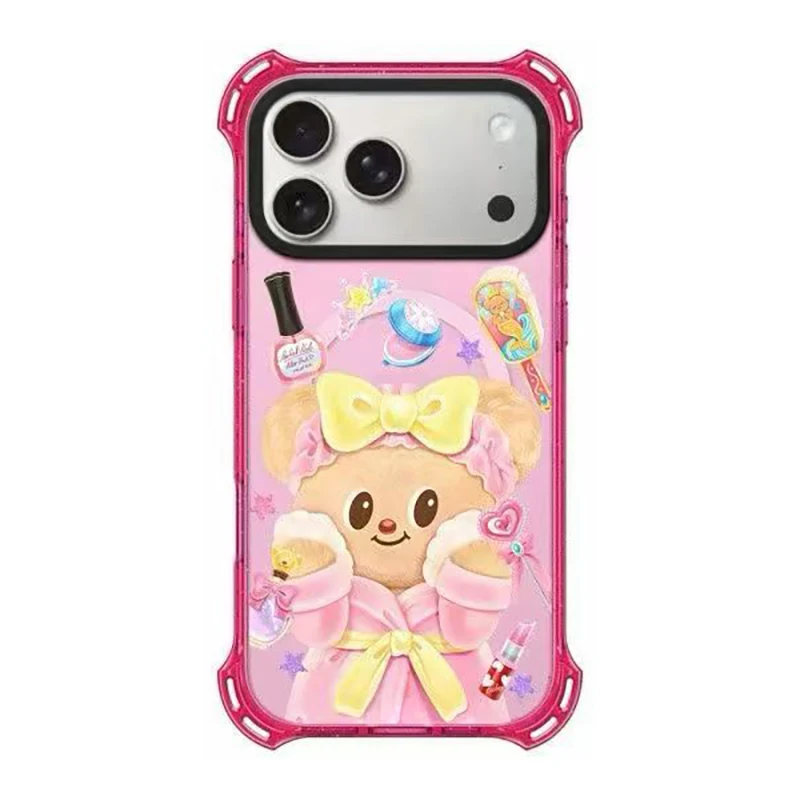 Cartoon Nightgown Teddy Bear 4 Corner Magnetic Protective Phone Case Cover for IPhone 15 16 17 Pro Max Case for IPhone 17Pro
Cartoon Nightgown Teddy Bear 4 Corner Magnetic Protective Phone Case Cover for IPhone 15 16 17 Pro Max Case for IPhone 17Pro