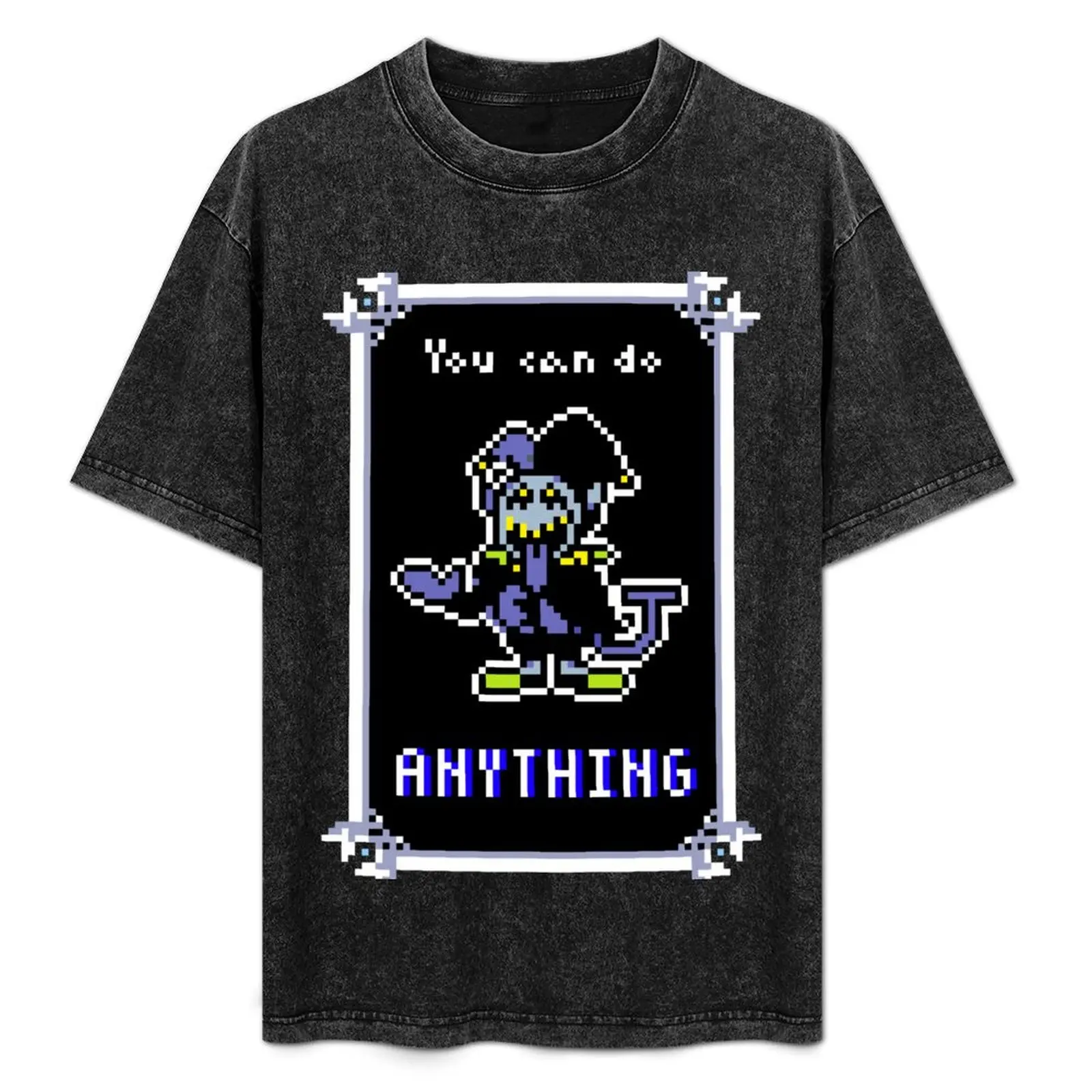 Jevil- Deltarune Inspirational Poster T-Shirt Casual Simple Design Short Sleeve Shirt
Jevil- Deltarune Inspirational Poster T-Shirt Casual Simple Design Short Sleeve Shirt