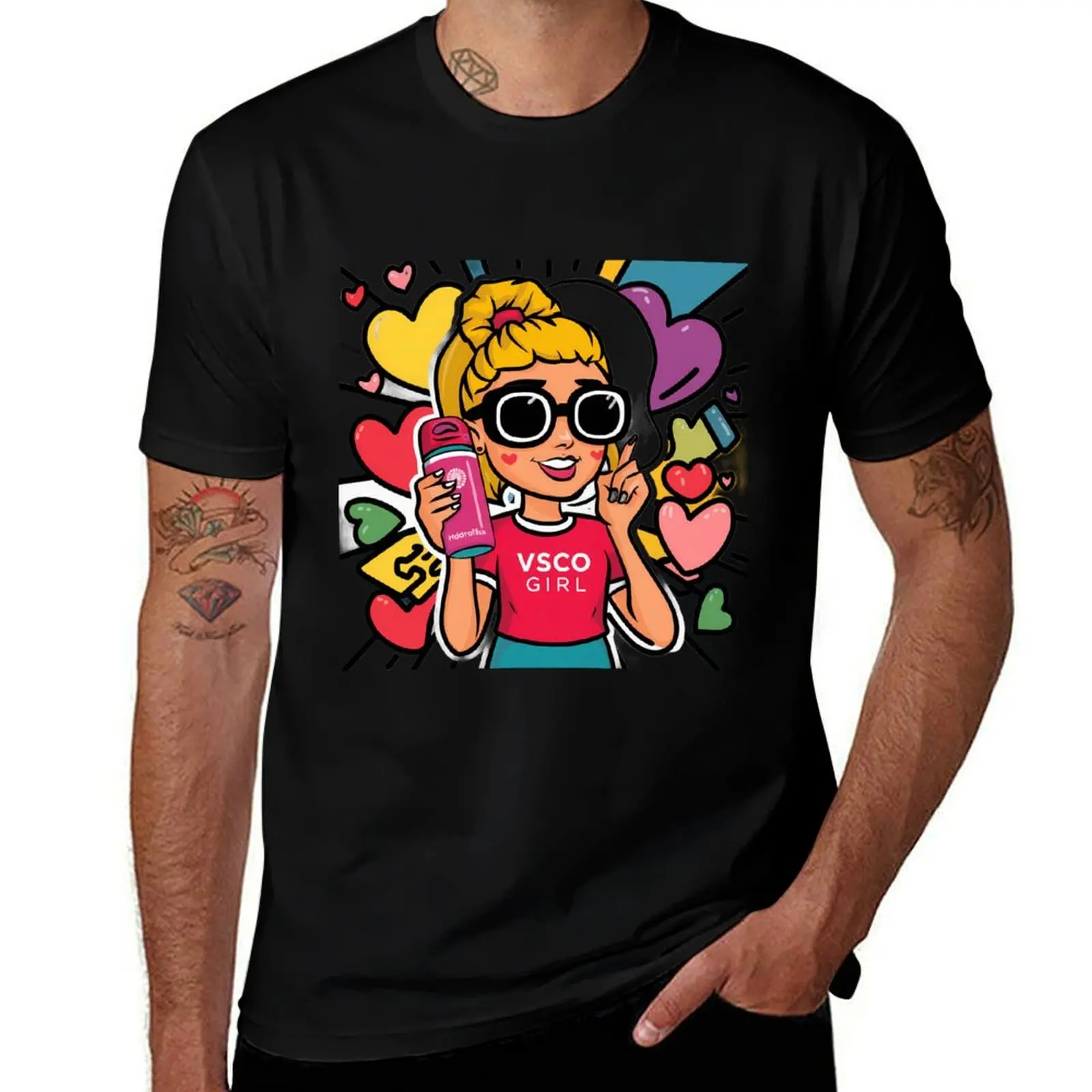 vsco girl T-Shirt Basic Regular Fit Casual T-Shirt
vsco girl T-Shirt Basic Regular Fit Casual T-Shirt
