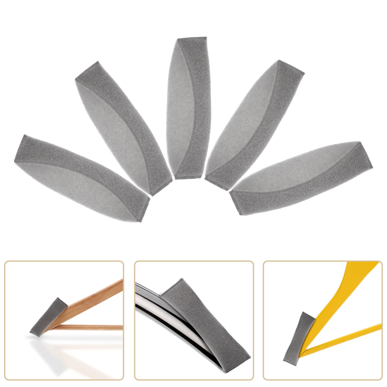 50Pcs Nonslip Hanger Shoulder Pads Black Sponge Covers Protectors for Suit Sweater Shirt Clothing Hanger Gripper
50Pcs Nonslip Hanger Shoulder Pads Black Sponge Covers Protectors for Suit Sweater Shirt Clothing Hanger Gripper