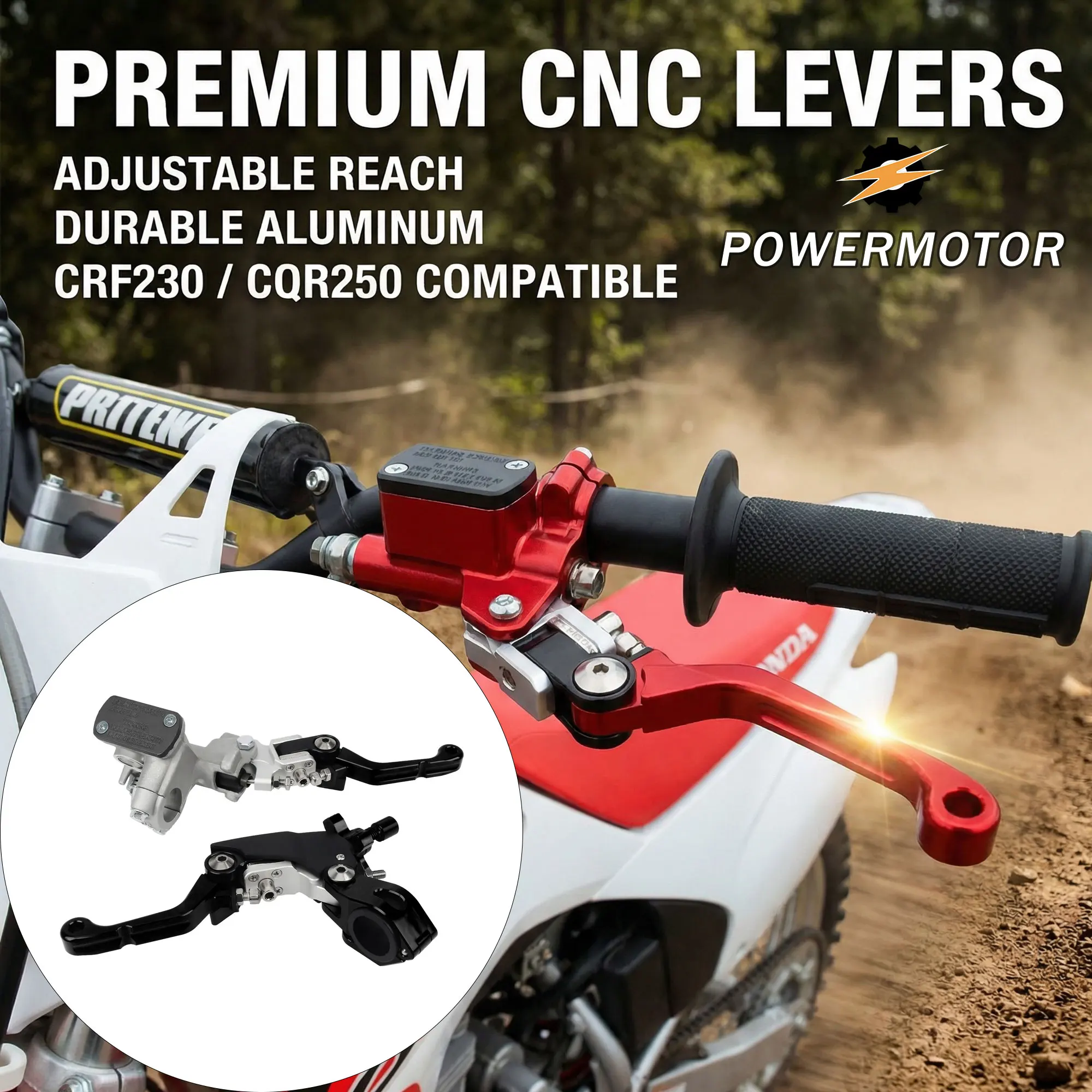 For Honda CRF230 CQR 250 Enduro Motorcycle Brake Clutch Lever Master Cylinder Pump Motocross Enduro DirtBike CNC Modified Parts
For Honda CRF230 CQR 250 Enduro Motorcycle Brake Clutch Lever Master Cylinder Pump Motocross Enduro DirtBike CNC Modified Parts