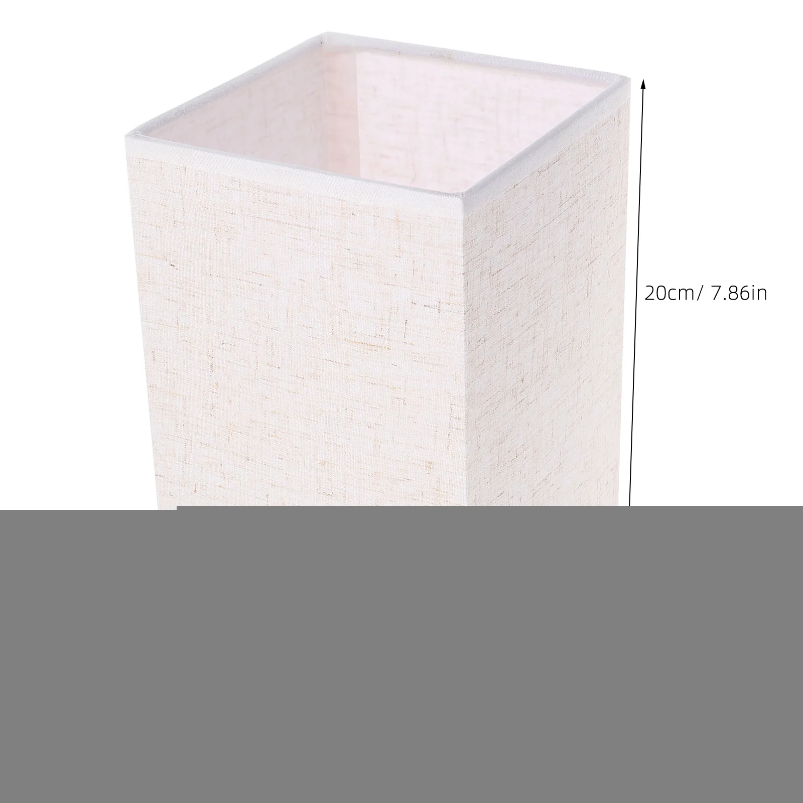 E27 Square Cloth Lampshade Smoke Grey Table Wall Floor Ceiling Light Cover Decorative Lamp Shades Warm Mood Lighting
E27 Square Cloth Lampshade Smoke Grey Table Wall Floor Ceiling Light Cover Decorative Lamp Shades Warm Mood Lighting