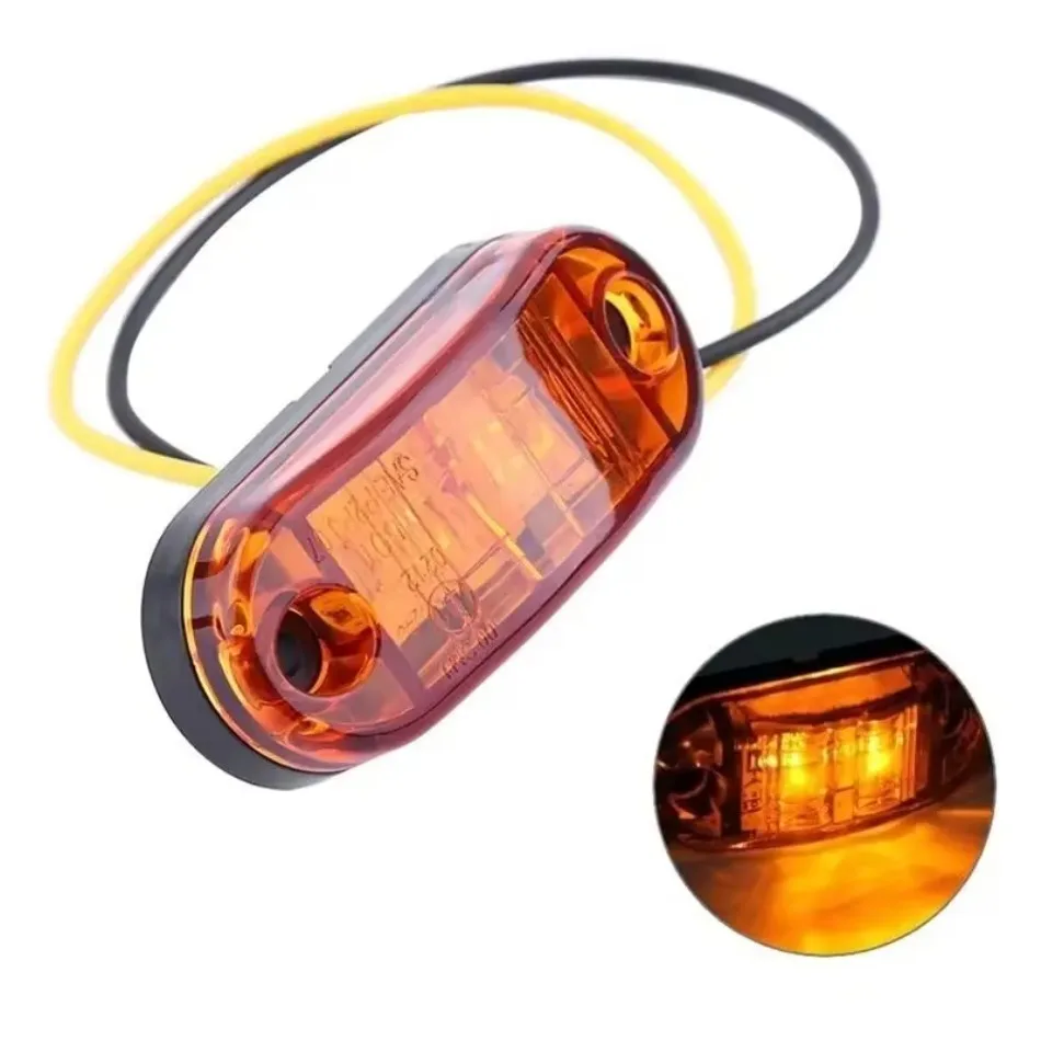 New 1 Pcs Truck 12V24V Universal Waterproof LED Side Taillights Mesh Car Lights Piranha E4 Trailer Signal Turn Signals
New 1 Pcs Truck 12V24V Universal Waterproof LED Side Taillights Mesh Car Lights Piranha E4 Trailer Signal Turn Signals