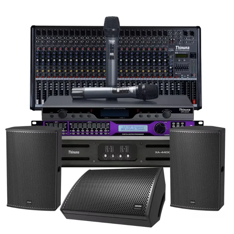 Thinuna XA-41300 Professional Stage Speaker Equipment System 4 Channel Class AB Digital Amplifier 1300w High Power Amplifier
Thinuna XA-41300 Professional Stage Speaker Equipment System 4 Channel Class AB Digital Amplifier 1300w High Power Amplifier