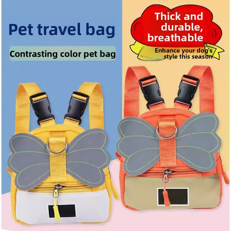 Pet Dog Backpack Self-Back Outdoor Snack Bag Small Dog Lead Rope Cute Double Shoulder Bag for Walking Dogs Teddy Corgi
Pet Dog Backpack Self-Back Outdoor Snack Bag Small Dog Lead Rope Cute Double Shoulder Bag for Walking Dogs Teddy Corgi
