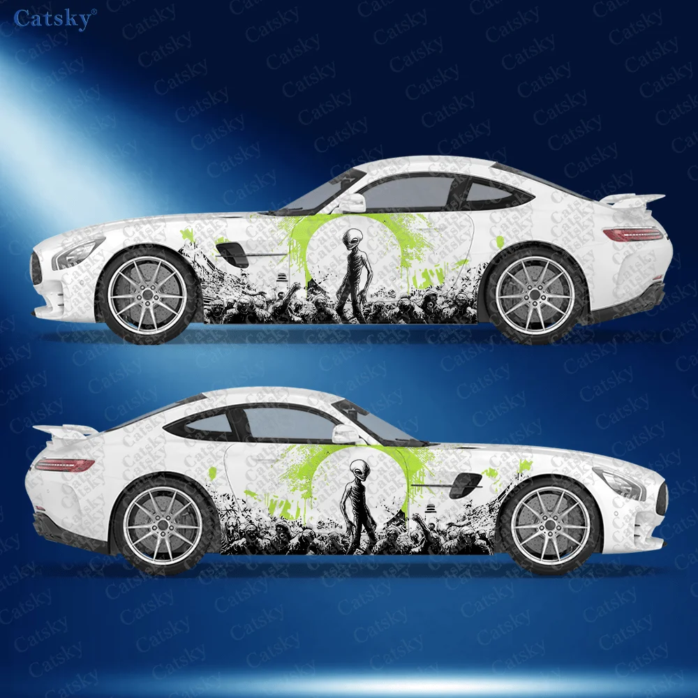 CATSKY.2pcs.Doomsday Alien Monster Car Side Decals | Self-Adhesive PVC Waterproof & Scratch-Resistant Stickers, Fashionable Deca
CATSKY.2pcs.Doomsday Alien Monster Car Side Decals | Self-Adhesive PVC Waterproof & Scratch-Resistant Stickers, Fashionable Deca