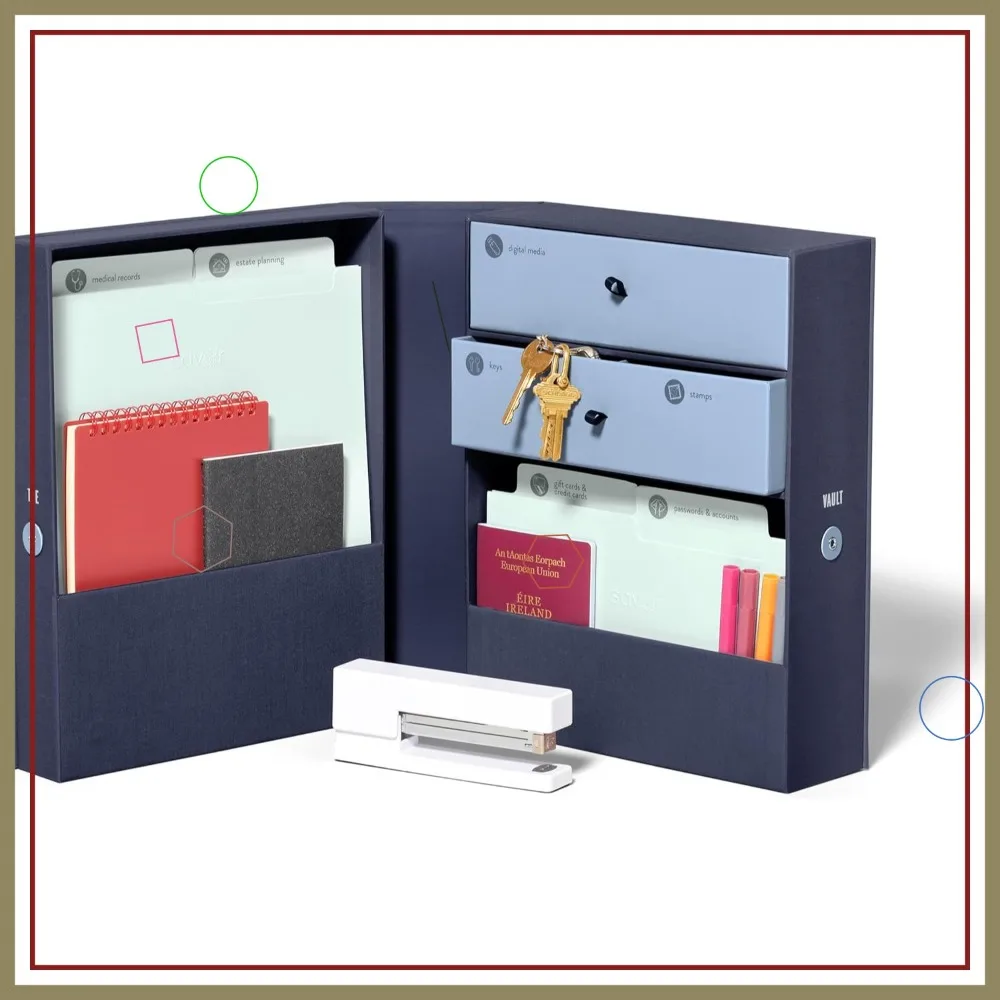 All-in-One Desk Organizer Blue – Keep Office & Home Tidy, Store Documents, Stationery, and Supplies
All-in-One Desk Organizer Blue – Keep Office & Home Tidy, Store Documents, Stationery, and Supplies