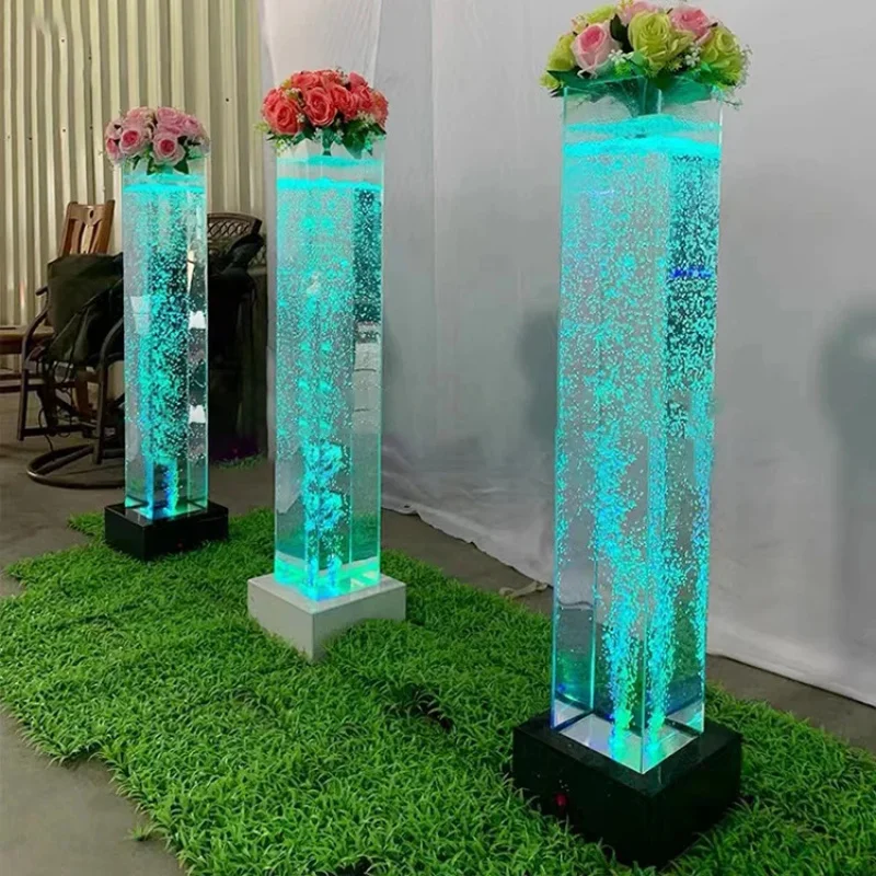 custom.Factory-Issued LED Color-Changing Fountain Bubble Lamp Floral Pillar Wedding Party Supplies Decorations Room Di
custom.Factory-Issued LED Color-Changing Fountain Bubble Lamp Floral Pillar Wedding Party Supplies Decorations Room Di