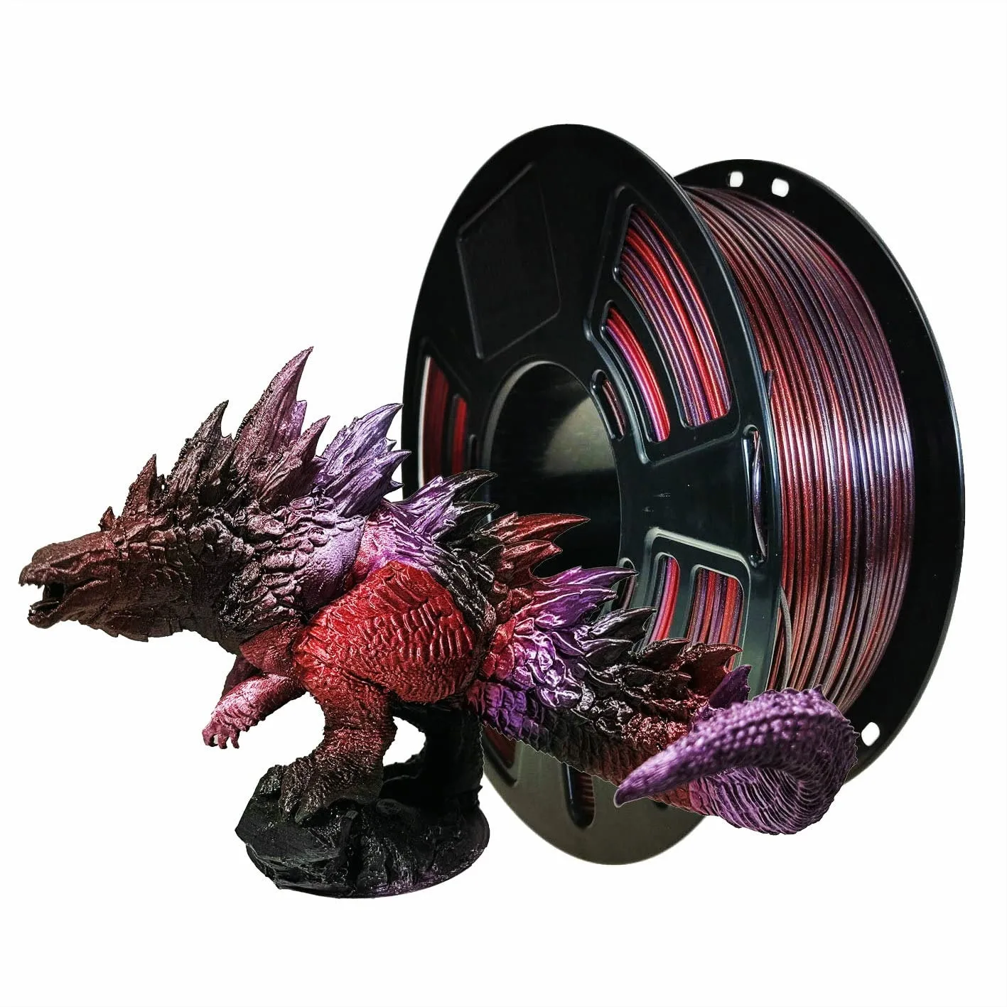 PLA 3D Printer Filament 1.75mm, Silk & Glitter Gradient, 1kg, +/-0.05mm
PLA 3D Printer Filament 1.75mm, Silk & Glitter Gradient, 1kg, +/-0.05mm