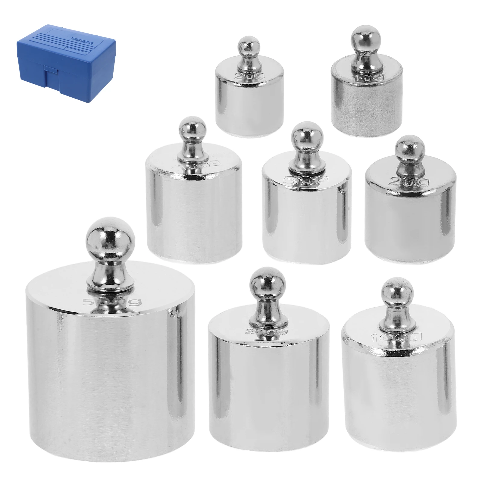 M2 Grade Calibration Weight Set Chrome Lab Educational Weights Steel for Kitchen Scale Weighing Balance
M2 Grade Calibration Weight Set Chrome Lab Educational Weights Steel for Kitchen Scale Weighing Balance