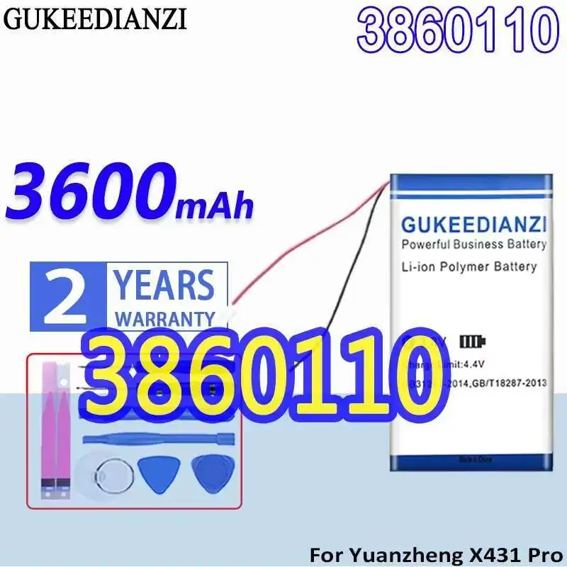 3600 мАч 3860110 2 линии для Yuanzheng X431 Pro X431pro долговечный аккумулятор мобильного телефона
3600 мАч 3860110 2 линии для Yuanzheng X431 Pro X431pro долговечный аккумулятор мобильного телефона