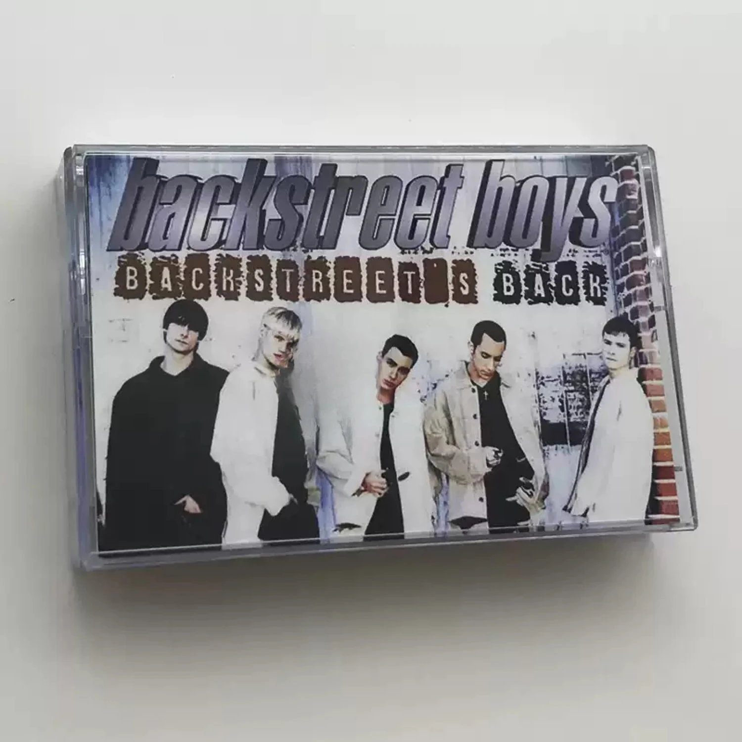 "Backstreet's Back" Pop Group Retro Music Cassette Tape 90s Street Trend-Style Cover Nostalgic Collectible Tape
"Backstreet's Back" Pop Group Retro Music Cassette Tape 90s Street Trend-Style Cover Nostalgic Collectible Tape