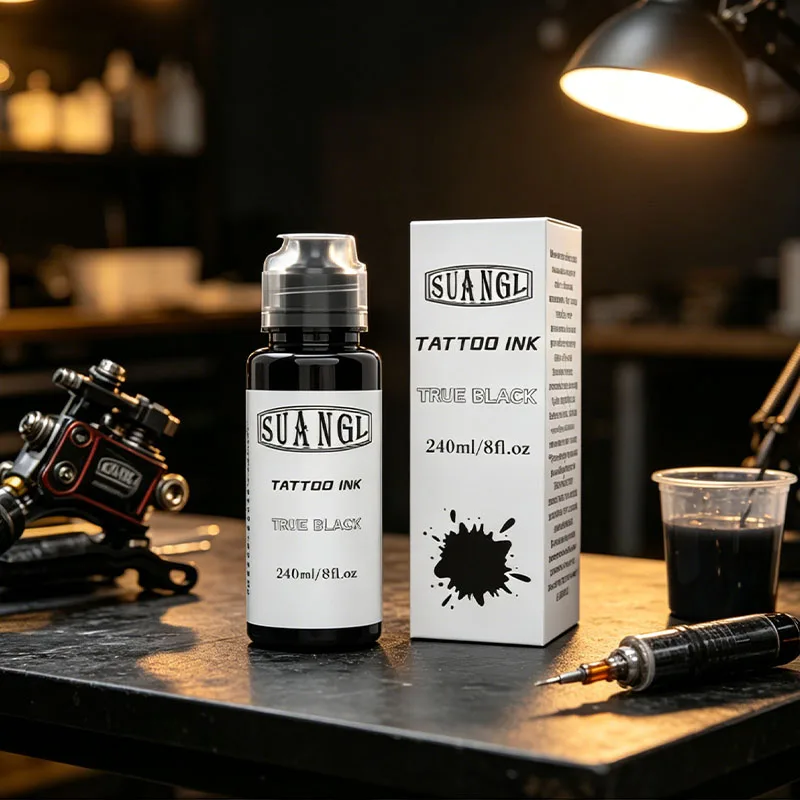 1pc 240mlBlack and white tattoo ink, long-lasting and vivid colors, sterilized ink, professional tattooing, high-quality ink.
1pc 240mlBlack and white tattoo ink, long-lasting and vivid colors, sterilized ink, professional tattooing, high-quality ink.