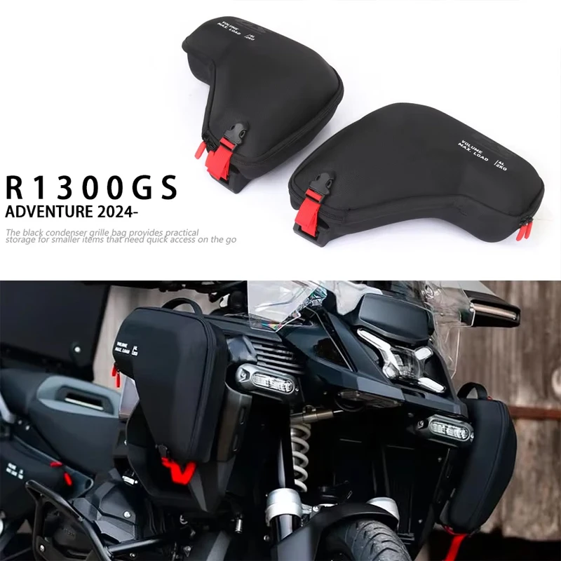 R1300GS приключенческие аксессуары для мотоциклов, обтекатель, левый и правый, сумки на капот радиатора, водонепроницаемые для BMW R 1300 GS ADV R1300GSA 2024-
R1300GS приключенческие аксессуары для мотоциклов, обтекатель, левый и правый, сумки на капот радиатора, водонепроницаемые для BMW R 1300 GS ADV R1300GSA 2024-