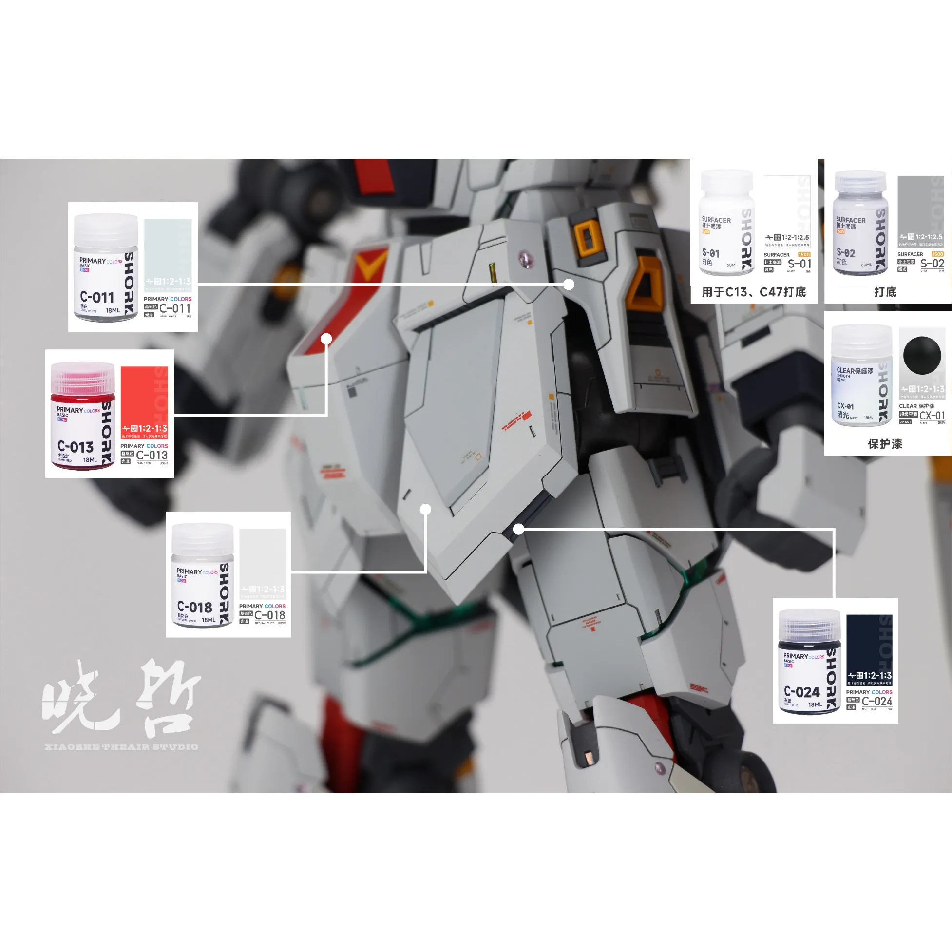Paint Pigment RX-93 ν Oil Based Base Color (gloss) Model SprayingColoring GK Coating SHORK Series C 3D Printing Accessories
Paint Pigment RX-93 ν Oil Based Base Color (gloss) Model SprayingColoring GK Coating SHORK Series C 3D Printing Accessories