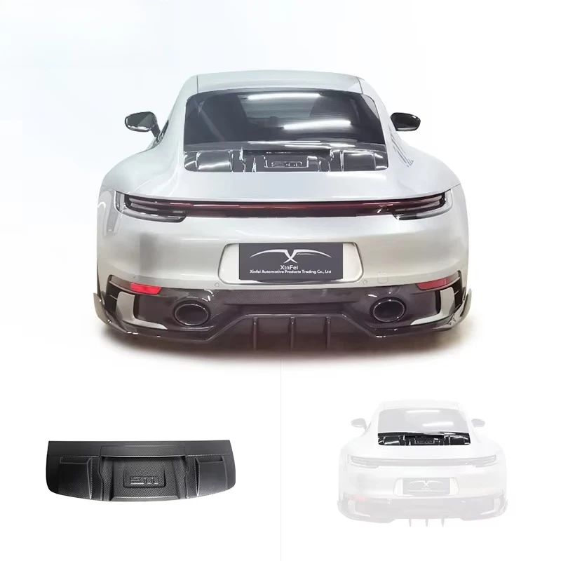 Car Modification Miw Style Carbon Fiber Rear Cover and Rear Window Cover Suitable for Porsche 911 992 Body Kit Upgrade
Car Modification Miw Style Carbon Fiber Rear Cover and Rear Window Cover Suitable for Porsche 911 992 Body Kit Upgrade