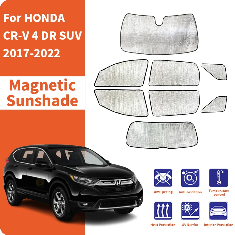 Солнцезащитные шторки для автомобильных окон, защита от ультрафиолета, аксессуары для HONDA CR-V 4 DR SUV 2017-2022
Солнцезащитные шторки для автомобильных окон, защита от ультрафиолета, аксессуары для HONDA CR-V 4 DR SUV 2017-2022