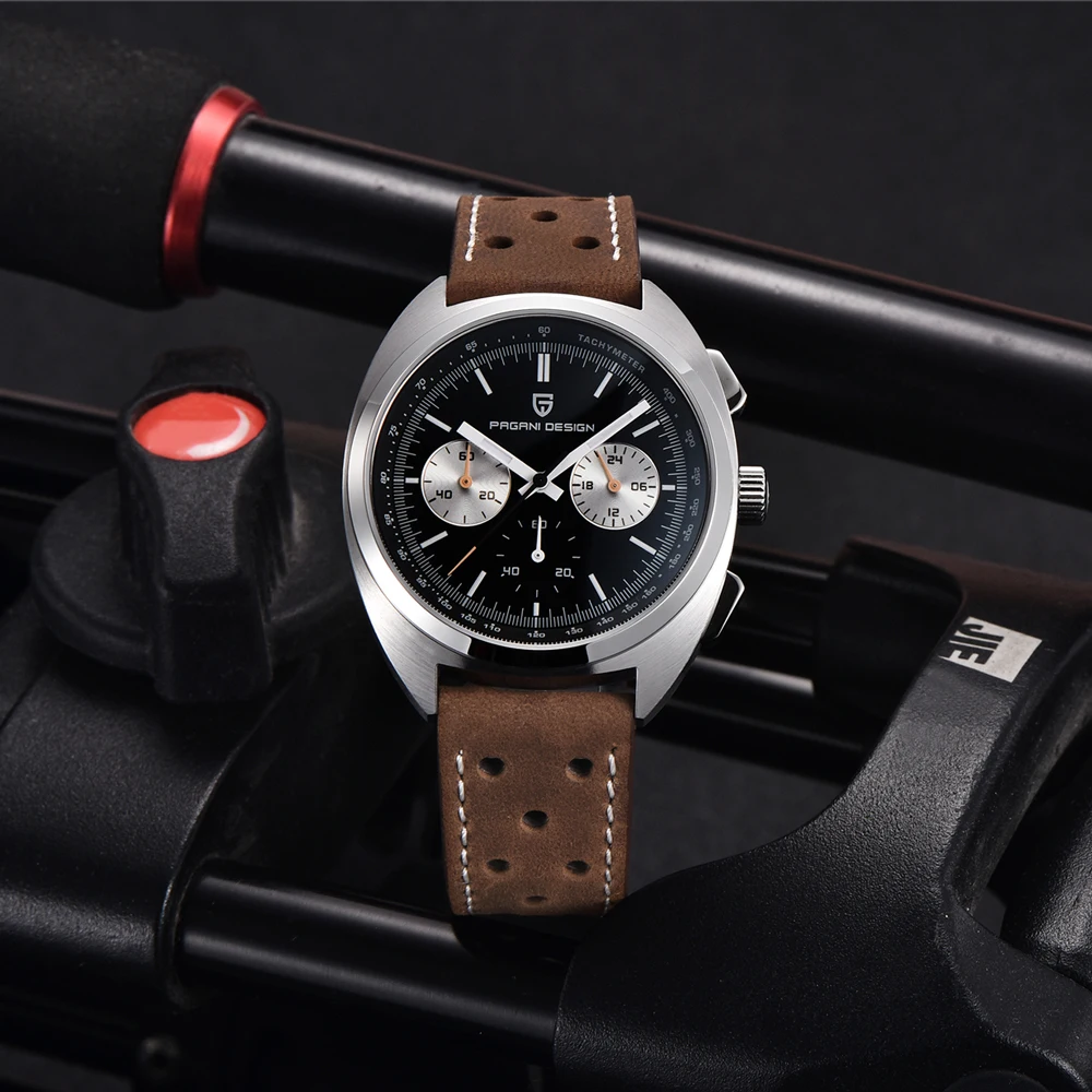 PAGANI DESIGN Luxury Top Men's Quartz Watch VK63 Movement Waterproof Chronograph AR Sapphire Crystal Stainless Steel Men's Watch
PAGANI DESIGN Luxury Top Men's Quartz Watch VK63 Movement Waterproof Chronograph AR Sapphire Crystal Stainless Steel Men's Watch