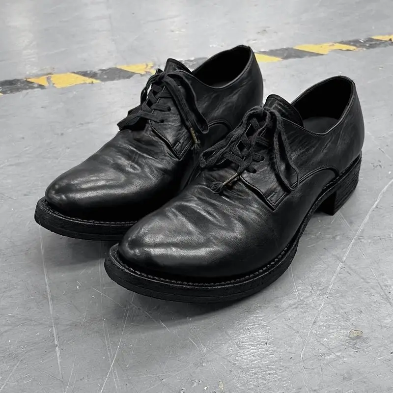 Casual Pointed Toe Shoes Men's Fashion Models Witches' Shoes Thick Bottom Heightening Catwalk Super Fiber Leather
Casual Pointed Toe Shoes Men's Fashion Models Witches' Shoes Thick Bottom Heightening Catwalk Super Fiber Leather