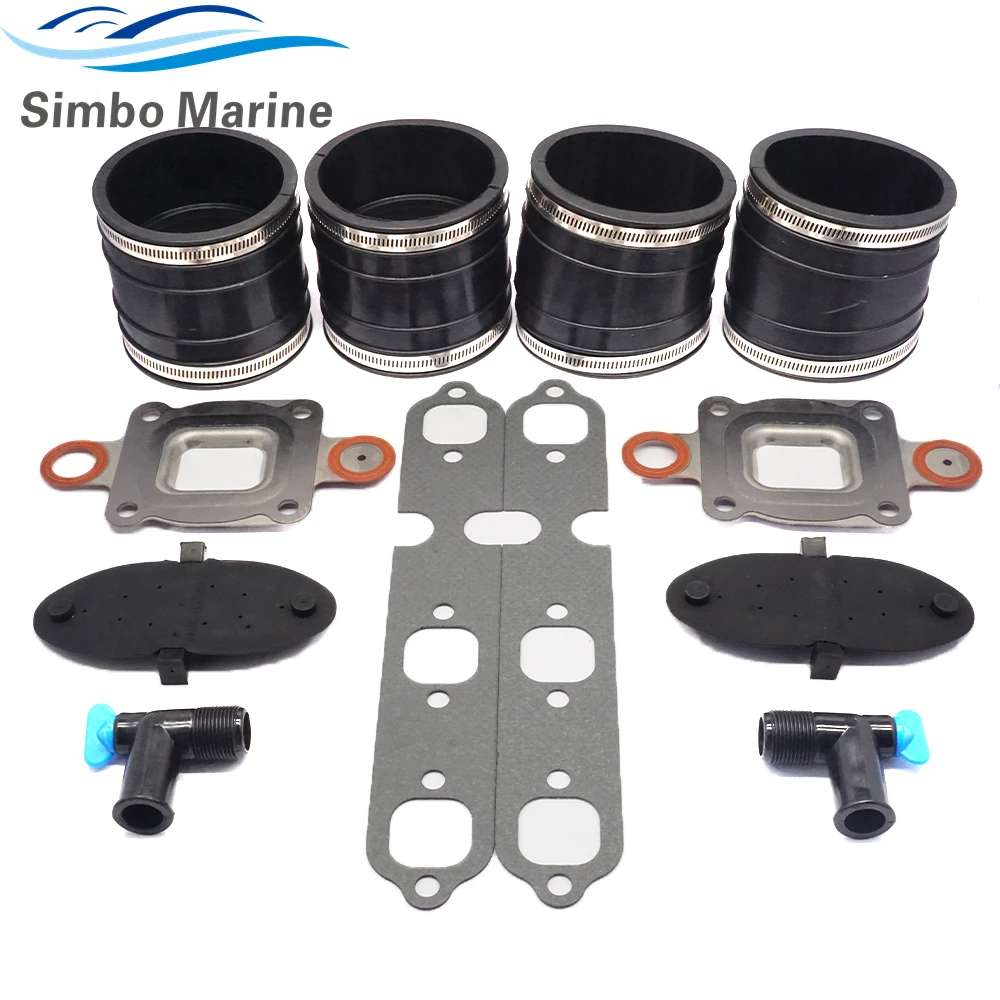 Exhaust Dry Joint Manifolds Standard Cooling Gasket Kits For MerCruiser V6 7 Degree 27-99757 807166A1 22-806926A1 27-864850A02
Exhaust Dry Joint Manifolds Standard Cooling Gasket Kits For MerCruiser V6 7 Degree 27-99757 807166A1 22-806926A1 27-864850A02