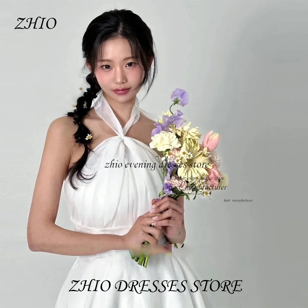 ZHIO Customized Simple Neck Korean Wedding Dresses Sleeveless Corset Organza A Line Bridal Gowns Women Bridal Gowns 웨딩드레스
ZHIO Customized Simple Neck Korean Wedding Dresses Sleeveless Corset Organza A Line Bridal Gowns Women Bridal Gowns 웨딩드레스