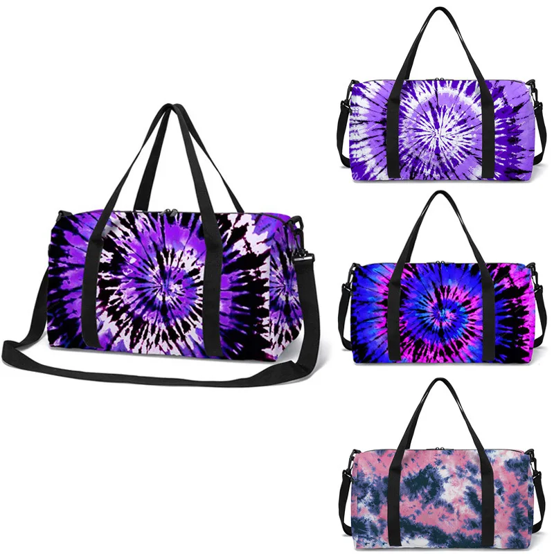 Tote Travel Bag Tie-Dye Printed Pattern Travel Bag Large Capacity Yoga Bag Outdoor Lightweight Sports Storage Shoulder Bags
Tote Travel Bag Tie-Dye Printed Pattern Travel Bag Large Capacity Yoga Bag Outdoor Lightweight Sports Storage Shoulder Bags