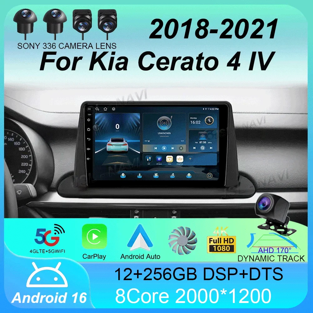 Car Radio Android 16 Carplay Auto 2K Screen BT Multimedia Player For Kia Cerato 4 IV 2018 - 2021 Autoradio Stereo 2din Head Unit
Car Radio Android 16 Carplay Auto 2K Screen BT Multimedia Player For Kia Cerato 4 IV 2018 - 2021 Autoradio Stereo 2din Head Unit