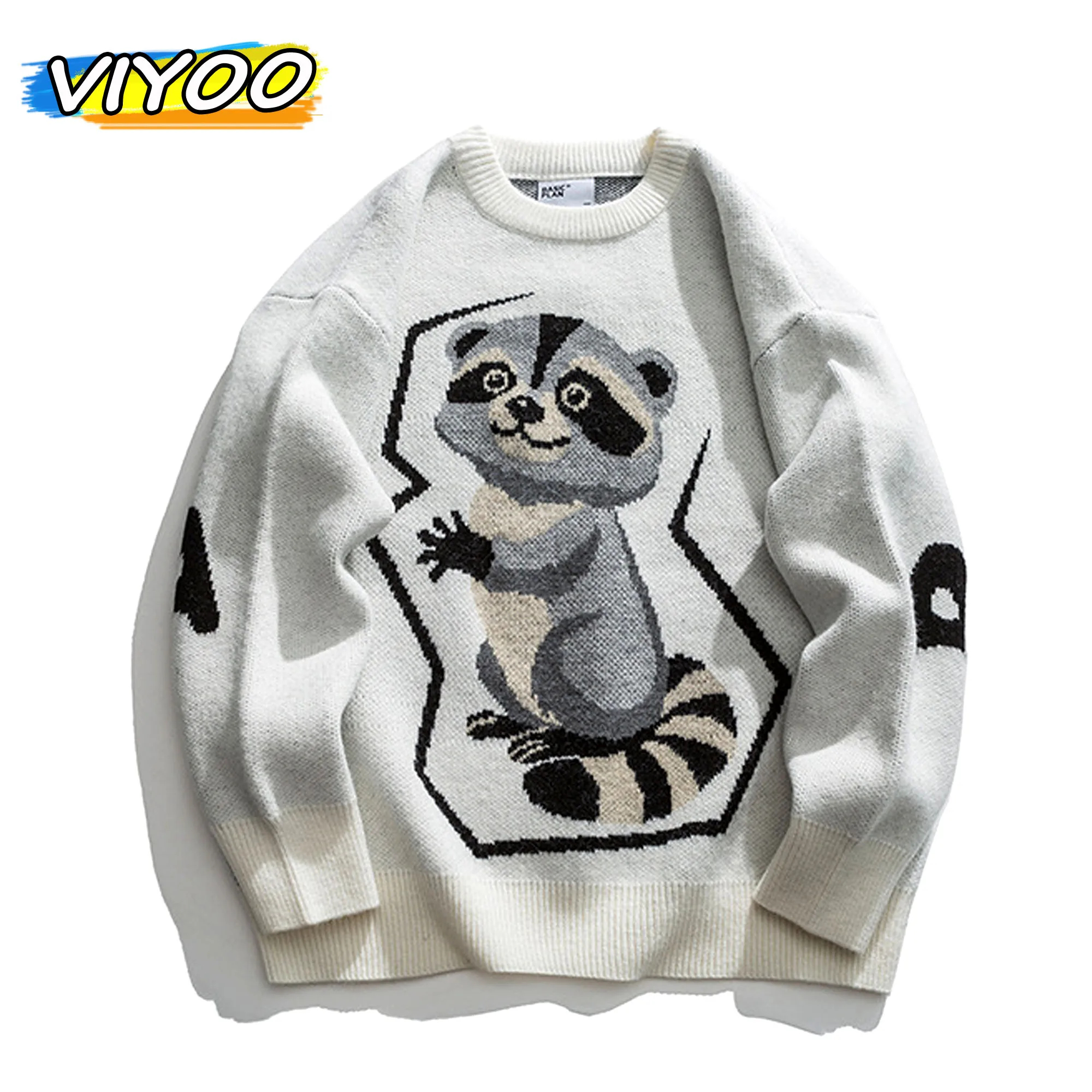 Men's Y2K Knit Knitwear Sweater Cartoon Pullovers Tops Blouse Couple Korean Winter Autumn Clothes Men Women Sweatshirts
Men's Y2K Knit Knitwear Sweater Cartoon Pullovers Tops Blouse Couple Korean Winter Autumn Clothes Men Women Sweatshirts