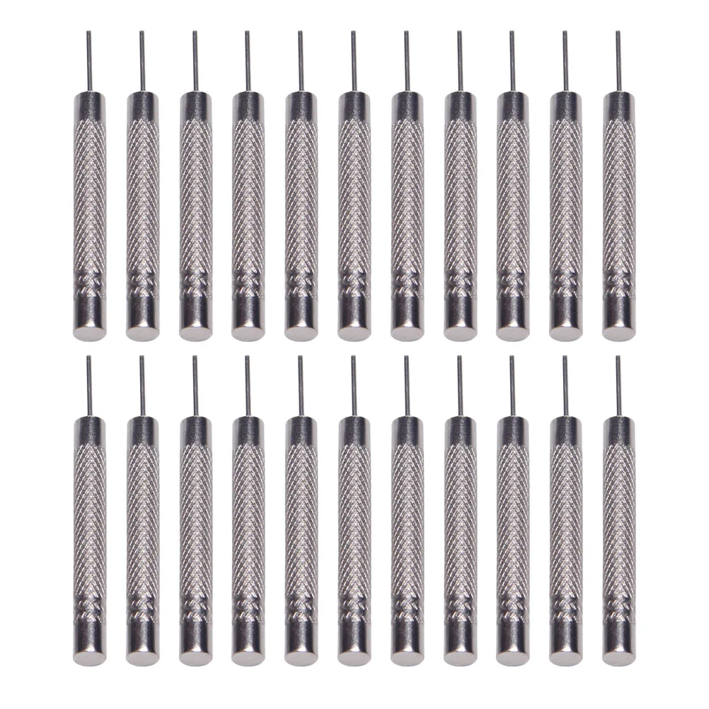24 Pcs Watch Punch Pins Needle Band Repair Tool Silver Chrome Vanadium Steel Link Removal Wrist Bands
24 Pcs Watch Punch Pins Needle Band Repair Tool Silver Chrome Vanadium Steel Link Removal Wrist Bands