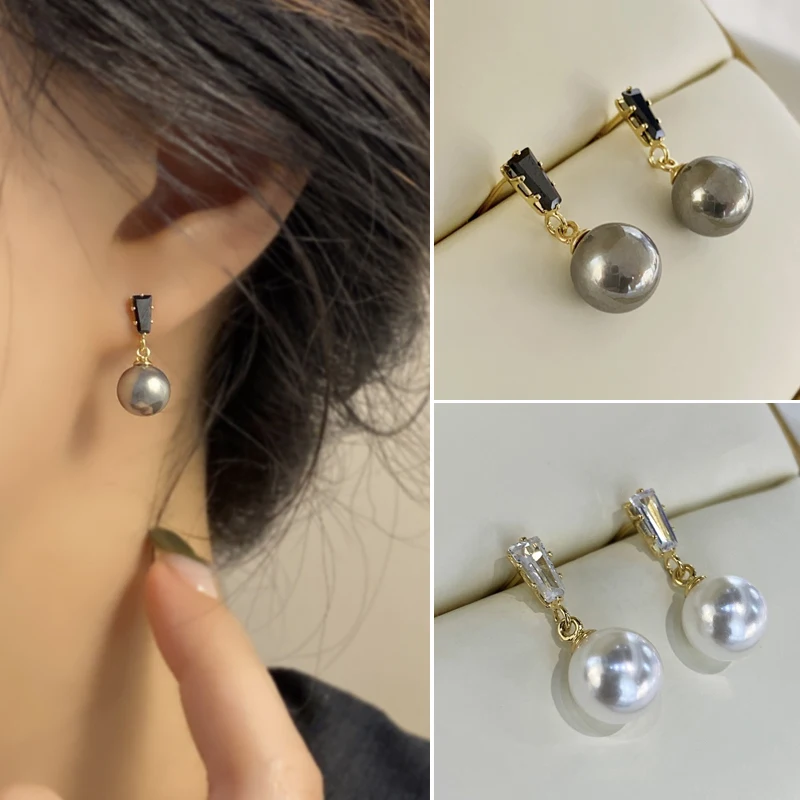 Simple and Round Pearl Pendant Stud Earrings 2025 New Jewelry Girl's or Women‘s Elegant Accessories for Daily Wear Earrings
Simple and Round Pearl Pendant Stud Earrings 2025 New Jewelry Girl's or Women‘s Elegant Accessories for Daily Wear Earrings