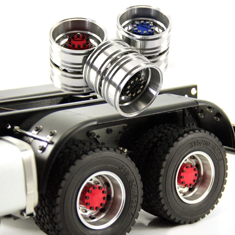 Metal Back Twins Wheel Hub Rear Wheel Frame for 1/14 Tamiya RC Truck SCANIA R730 R470 R620 VOLVO Benz MAN Diy
Metal Back Twins Wheel Hub Rear Wheel Frame for 1/14 Tamiya RC Truck SCANIA R730 R470 R620 VOLVO Benz MAN Diy