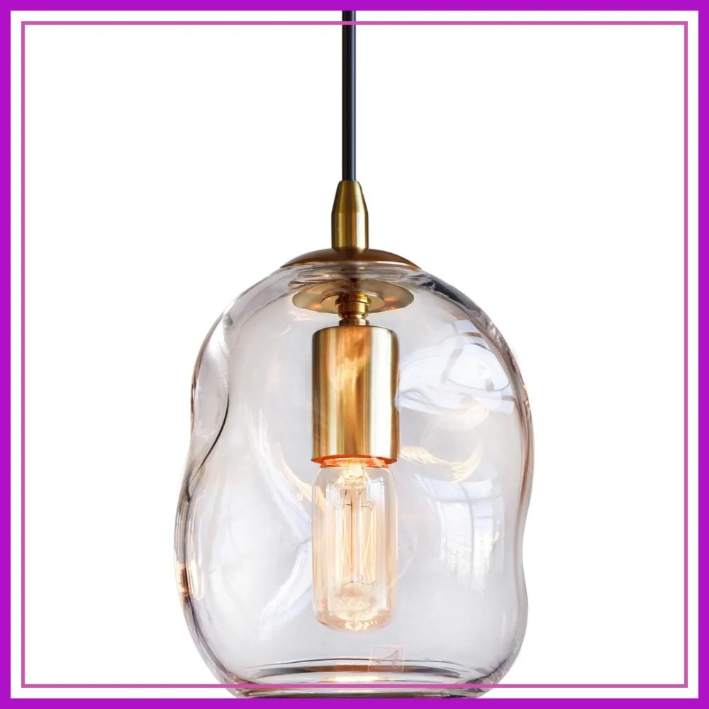 Gold Glass Globe Pendant Light 8 Inch, Modern Industrial Hanging Fixture for Kitchen Island Sink Bar Counter Porch
Gold Glass Globe Pendant Light 8 Inch, Modern Industrial Hanging Fixture for Kitchen Island Sink Bar Counter Porch