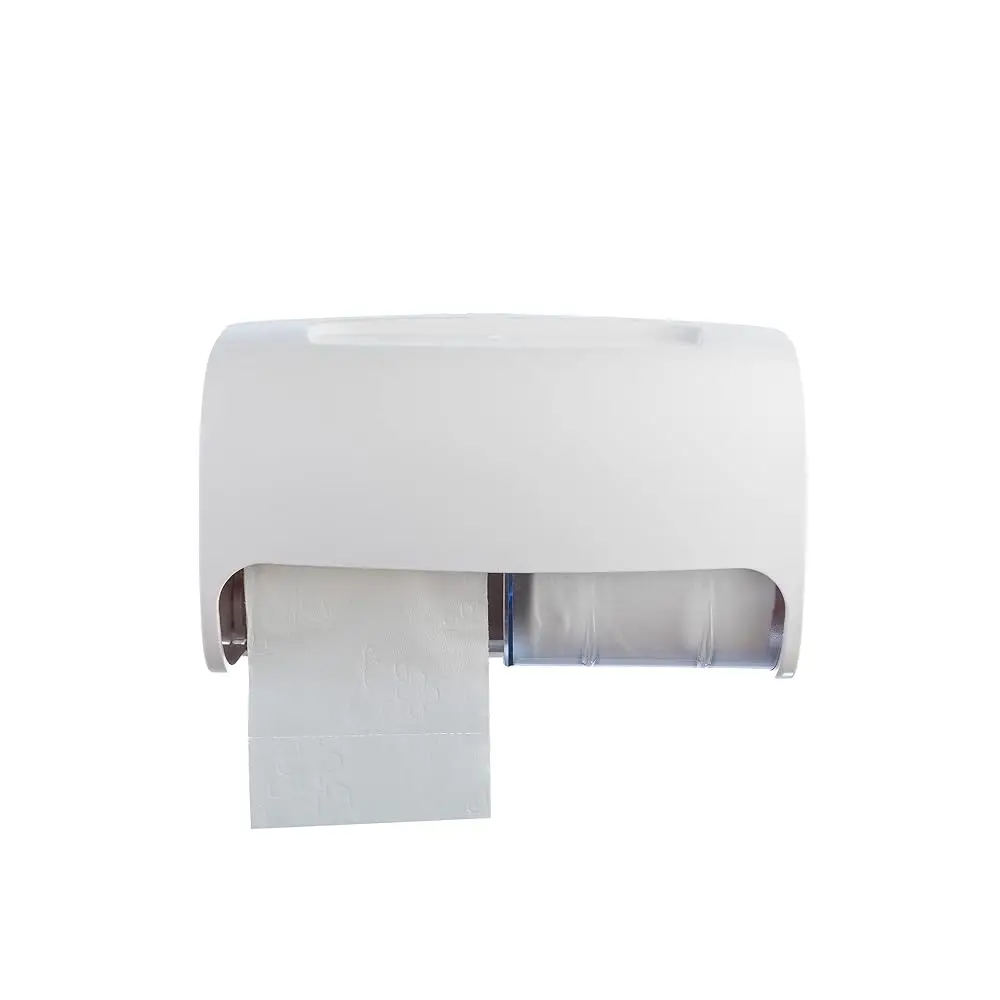 Commercial Toilet Paper Dispenser Wall Mount, Double (2 Roll) Locking Toilet Paper Holder (White), Compact Two Roll, Side by
Commercial Toilet Paper Dispenser Wall Mount, Double (2 Roll) Locking Toilet Paper Holder (White), Compact Two Roll, Side by