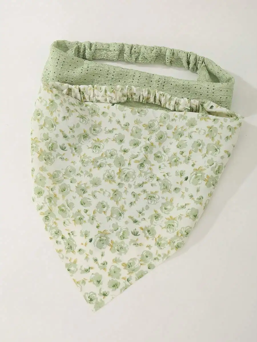 2pcs Women Floral Print Hair Accessories Green Tones Headband Bandana For Daily Spring Summer Beach
2pcs Women Floral Print Hair Accessories Green Tones Headband Bandana For Daily Spring Summer Beach