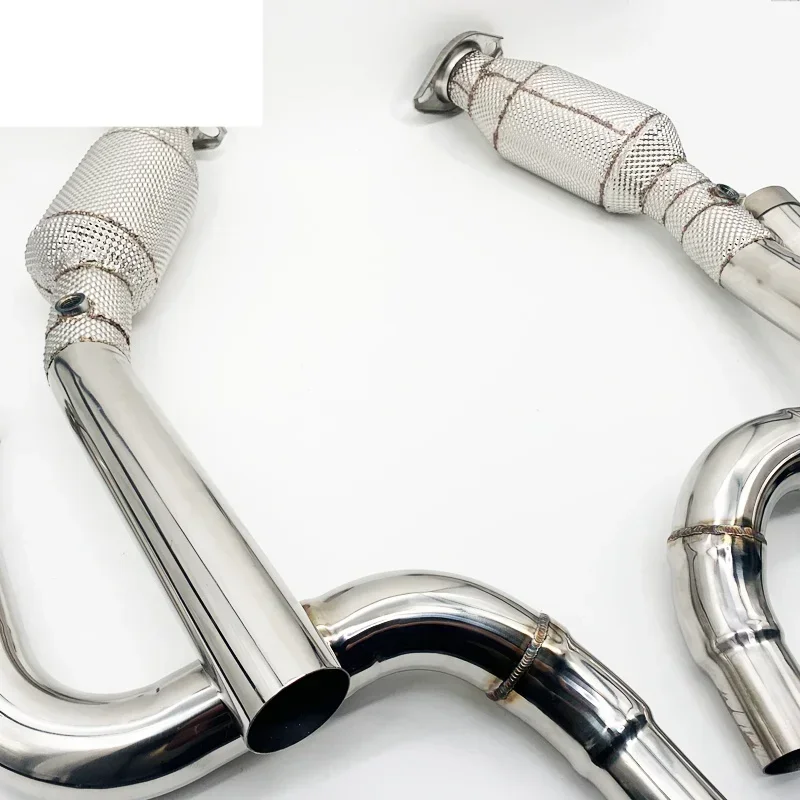 Section High flow Pipes Exhaust Pipes branch downpipe Exhaust Pipe with For XFL 3.0T 2017-2020
Section High flow Pipes Exhaust Pipes branch downpipe Exhaust Pipe with For XFL 3.0T 2017-2020