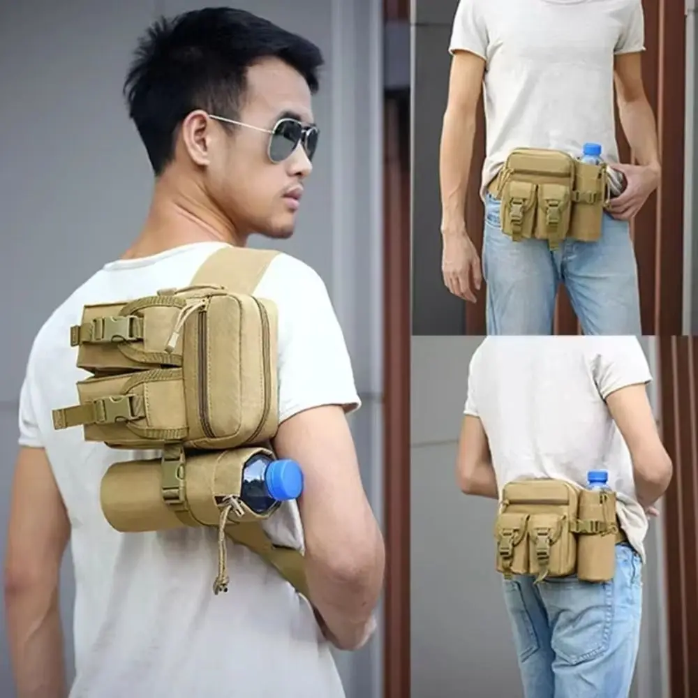 Waterproof Men Waist Pack Phone Pouch Water Cup Pocket Hiking Water Bottle Bag Nylon Adjustable Strap Camping Belt Bag
Waterproof Men Waist Pack Phone Pouch Water Cup Pocket Hiking Water Bottle Bag Nylon Adjustable Strap Camping Belt Bag