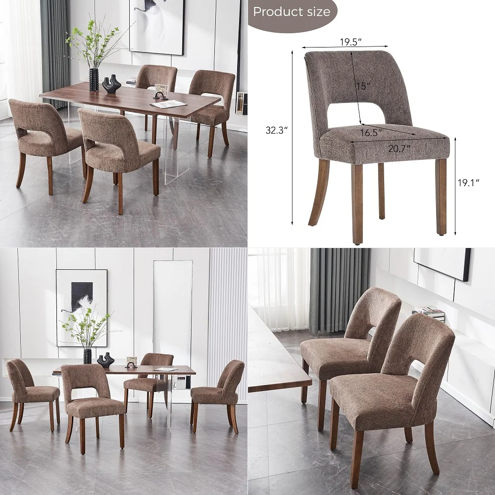 30 Inch Swivel Bar Stools Set of 2, Brown Faux Leather Upholstered Barstools with Solid Rubberwood Frame Curved Backrest Round
30 Inch Swivel Bar Stools Set of 2, Brown Faux Leather Upholstered Barstools with Solid Rubberwood Frame Curved Backrest Round